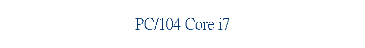 PC/104 Core i7