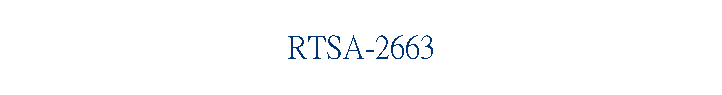 RTSA-2663