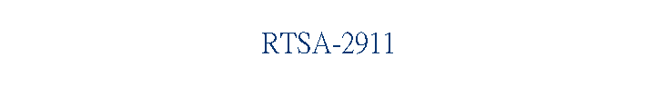 RTSA-2911