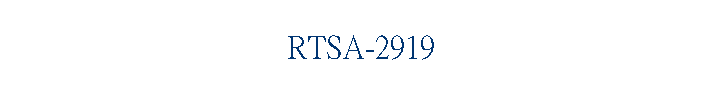 RTSA-2919