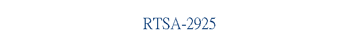 RTSA-2925