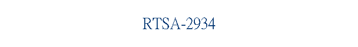 RTSA-2934