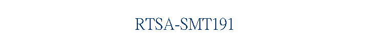 RTSA-SMT191