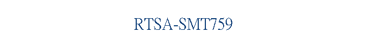 RTSA-SMT759