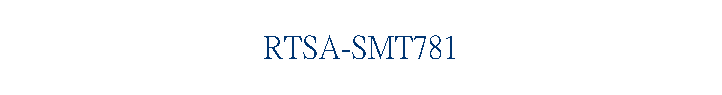 RTSA-SMT781