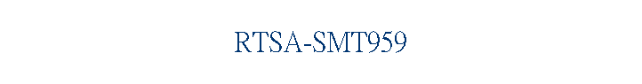 RTSA-SMT959