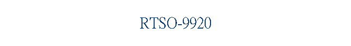 RTSO-9920