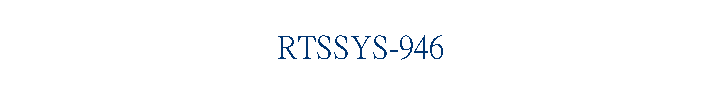 RTSSYS-946