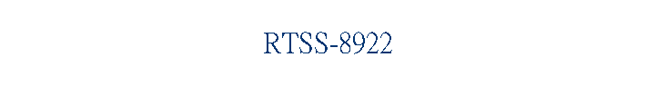 RTSS-8922