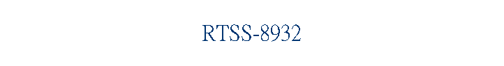 RTSS-8932