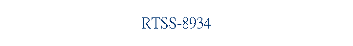 RTSS-8934